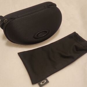 Oakley Black Glasses Case with Pouch